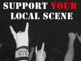 support local music scenes